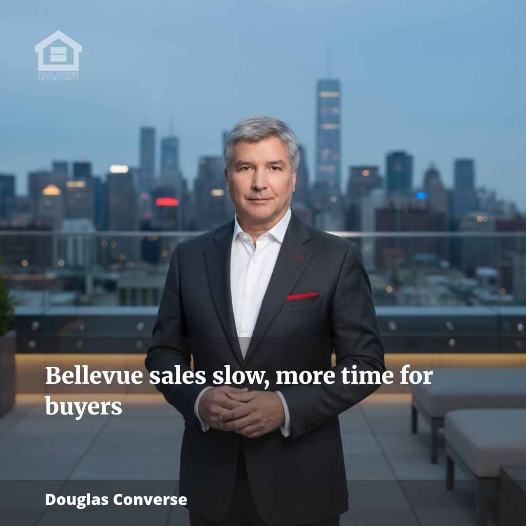Bellevue Sales Slowdown: More Time and Less Rush for Buyers